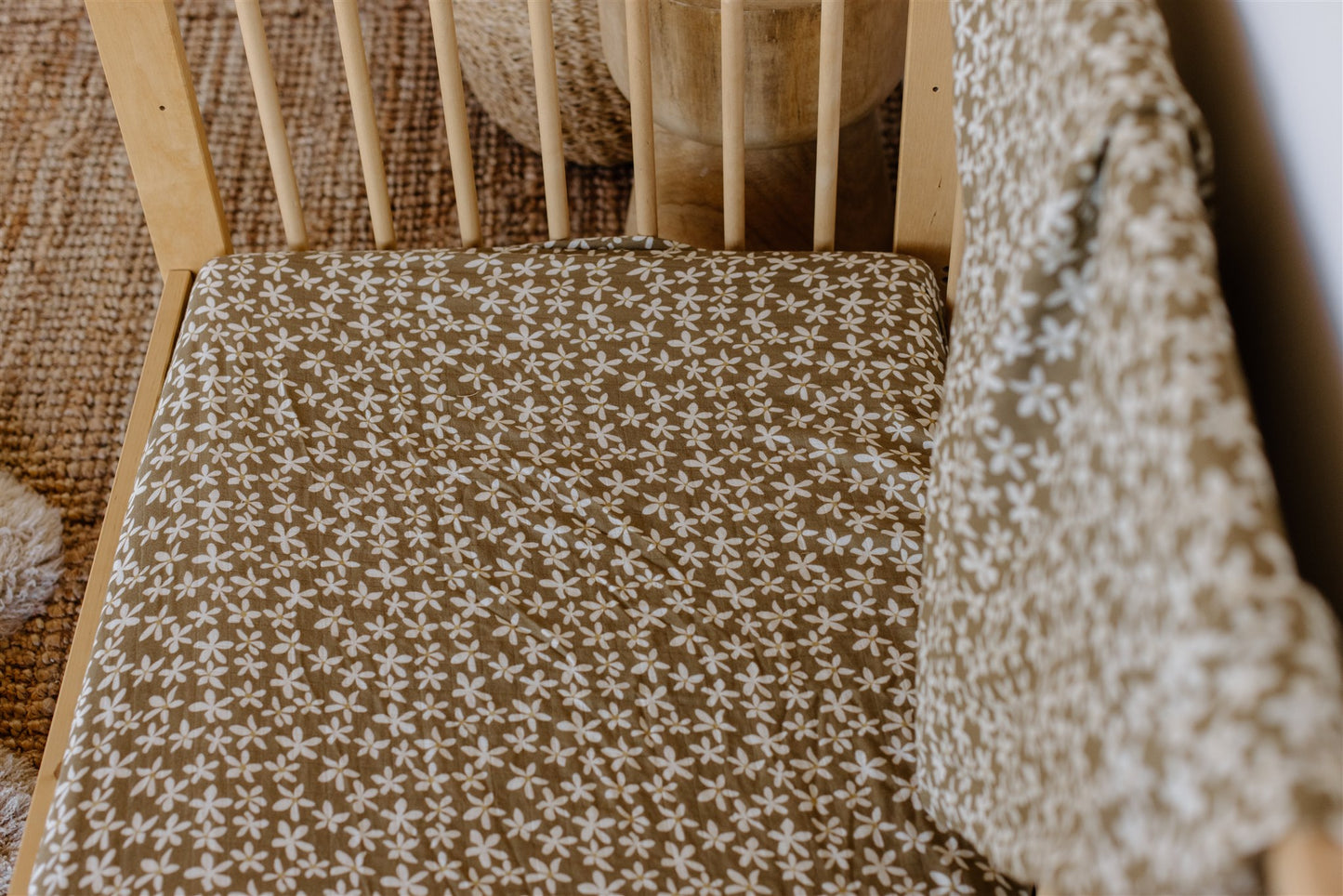 Muslin Swaddle Blanket | Elderflower
