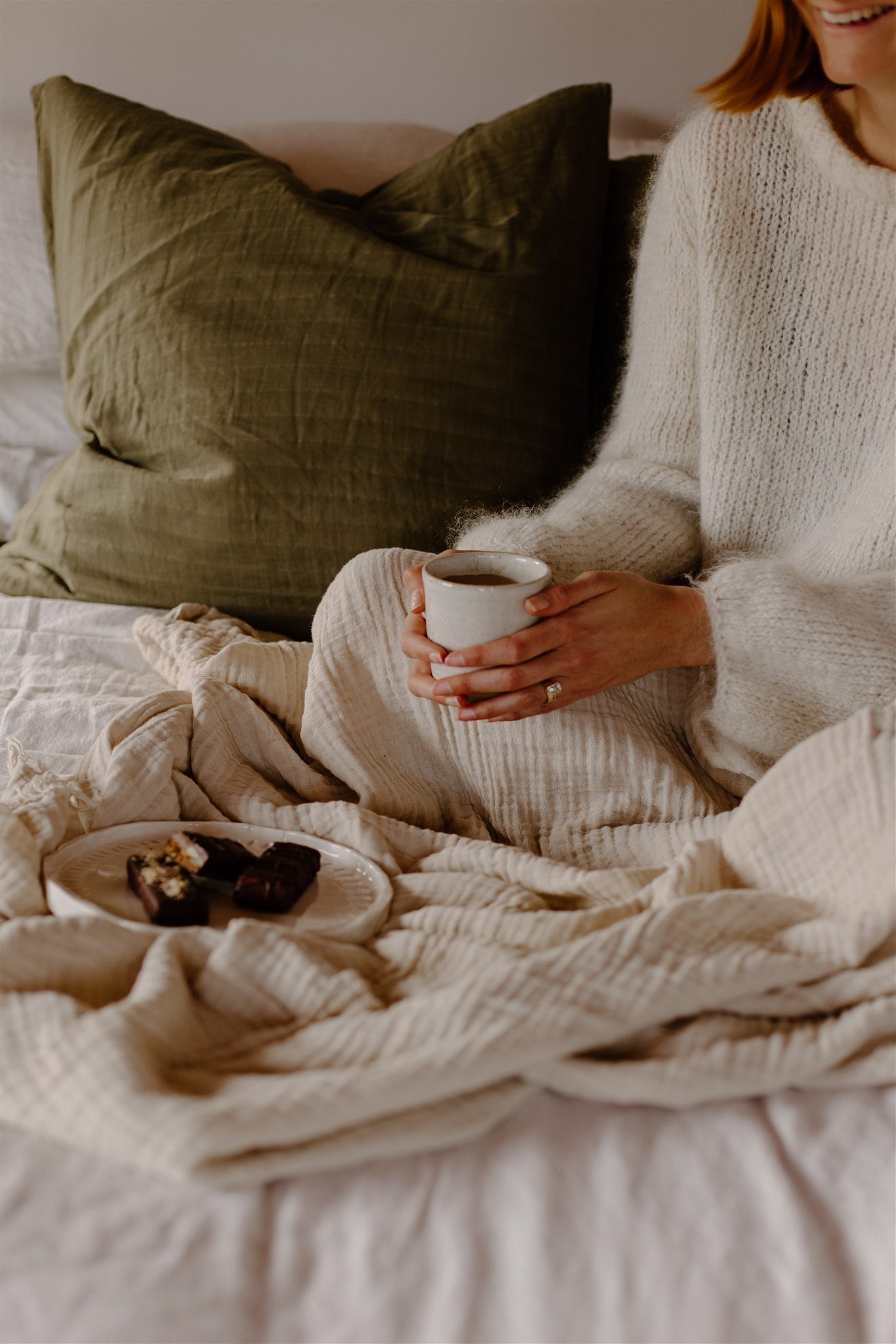 Organic Muslin Throw Blanket