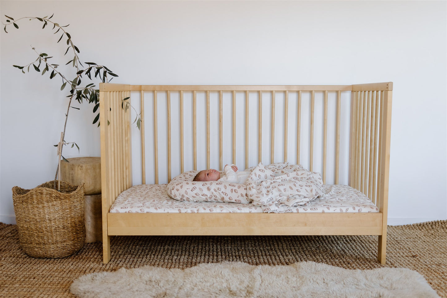 Fitted Cot Sheet | Milk & Honey
