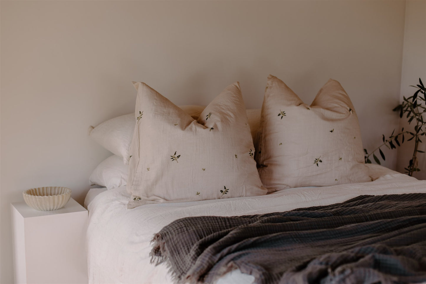 Organic Euro Pillowcase | Gum