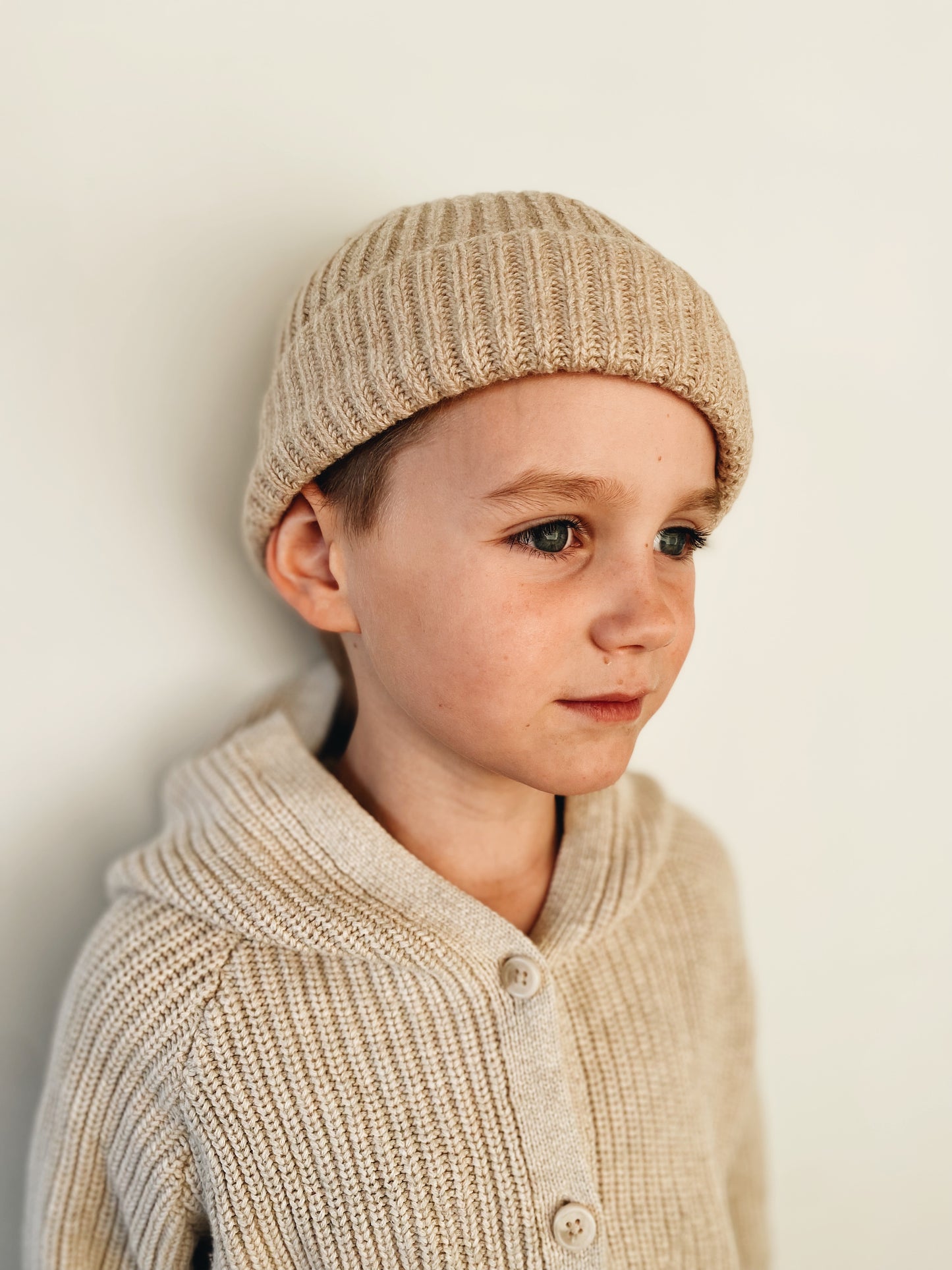 Merino Rib Beanie