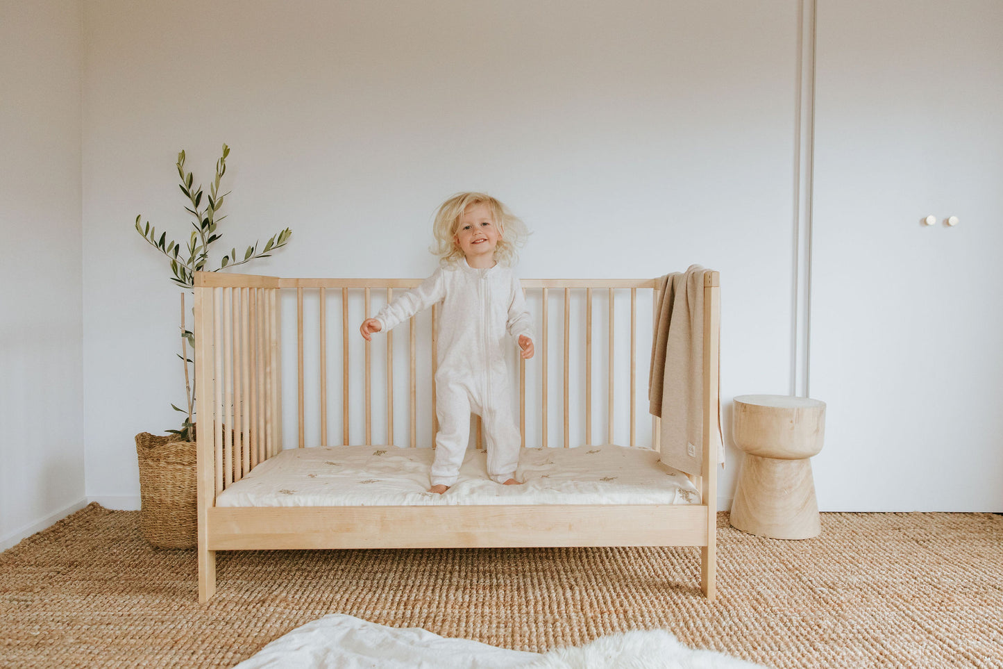 Fitted Cot Sheet | Kanuka