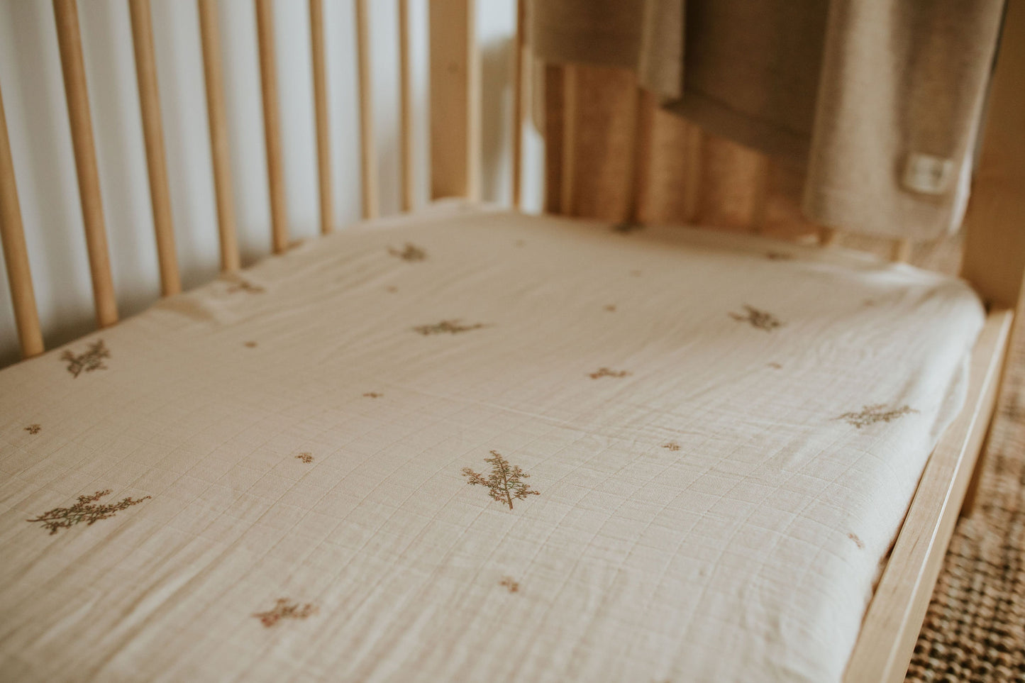 Fitted Cot Sheet | Kanuka