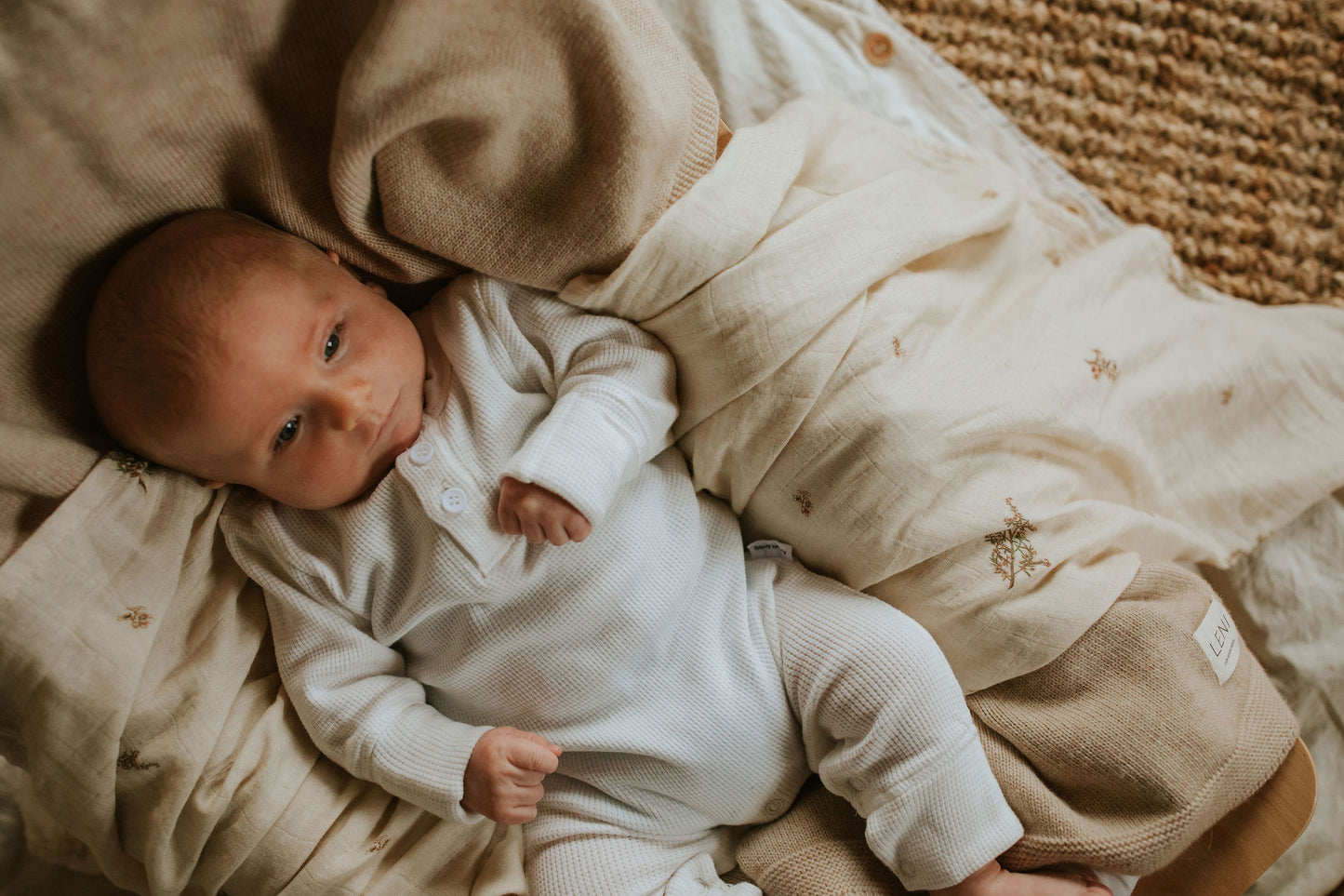 Muslin Swaddle Blanket | Kanuka